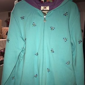 Quacker factory hoodie jacket